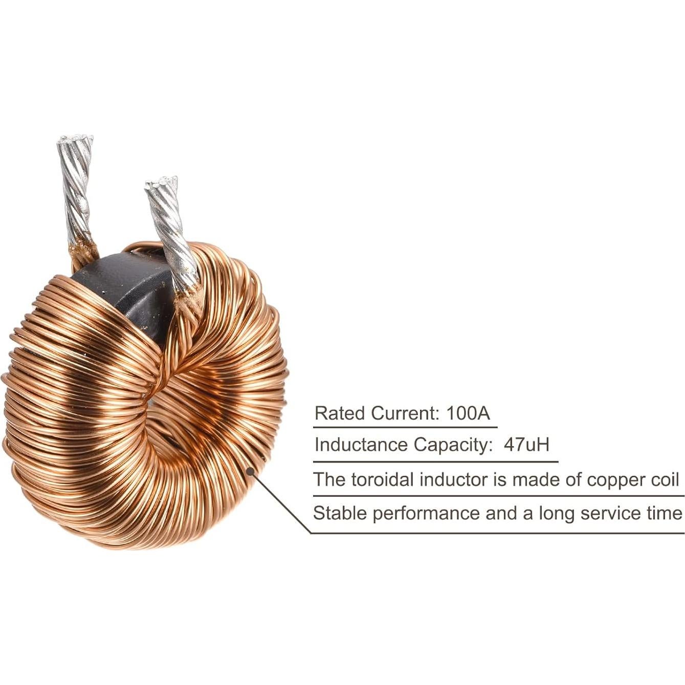 Bobina Toroidal Inductancia 47uH 100A MECCANIXITY para Circuito