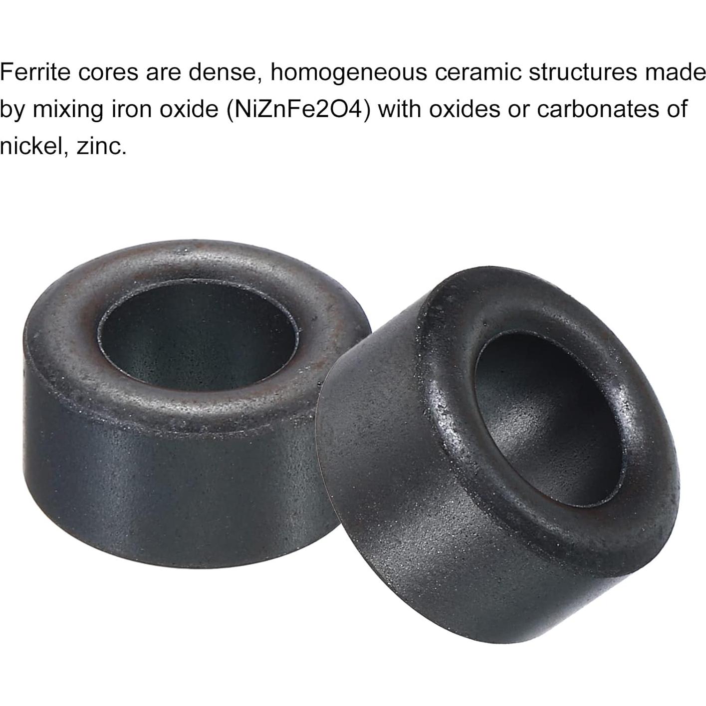 Núcleo Toroidal de Ferrita PATIKIL 18mm x 10mm - Paquete de 10