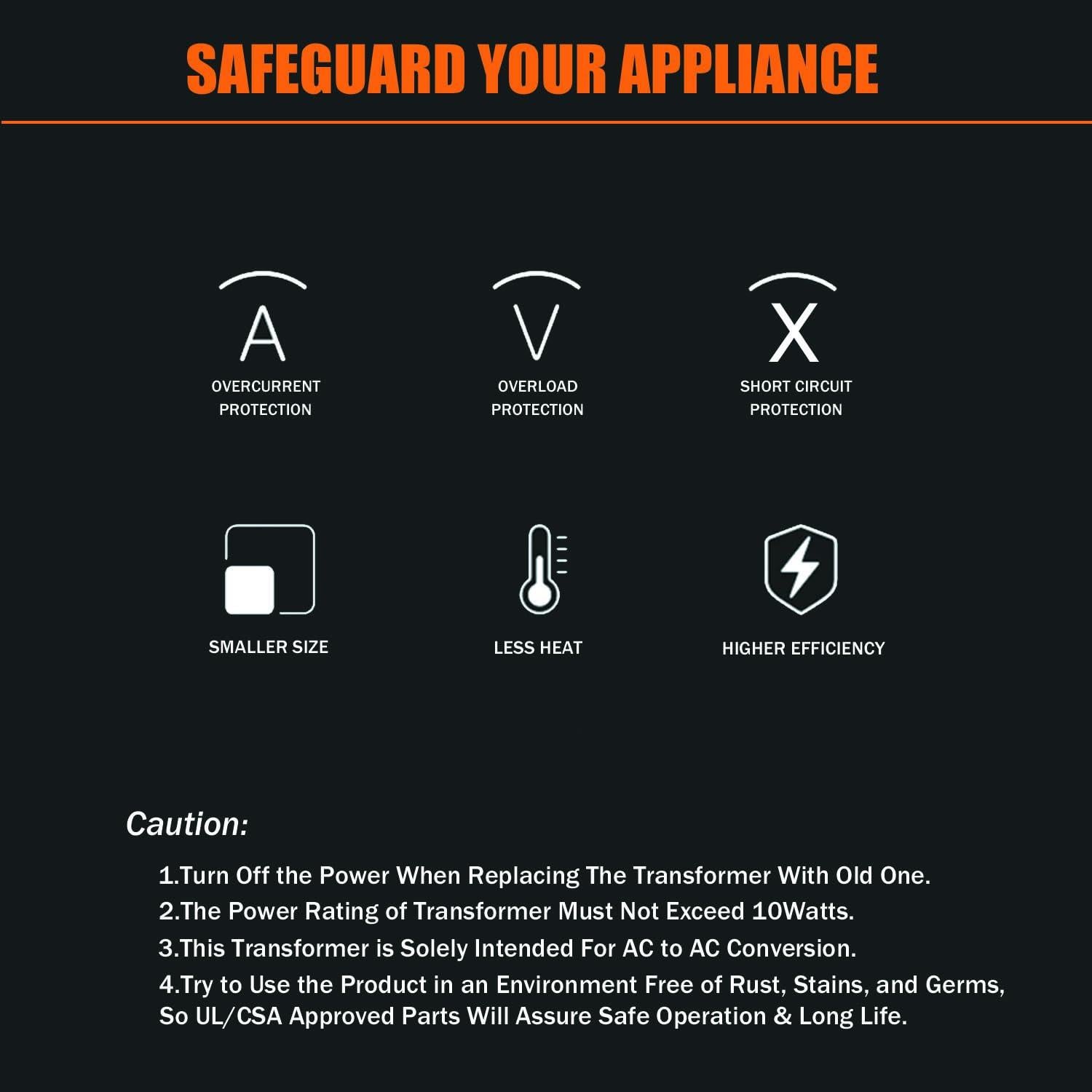 Transformador AC/AC NVMIDTC 110V a 24V 10VA 230g