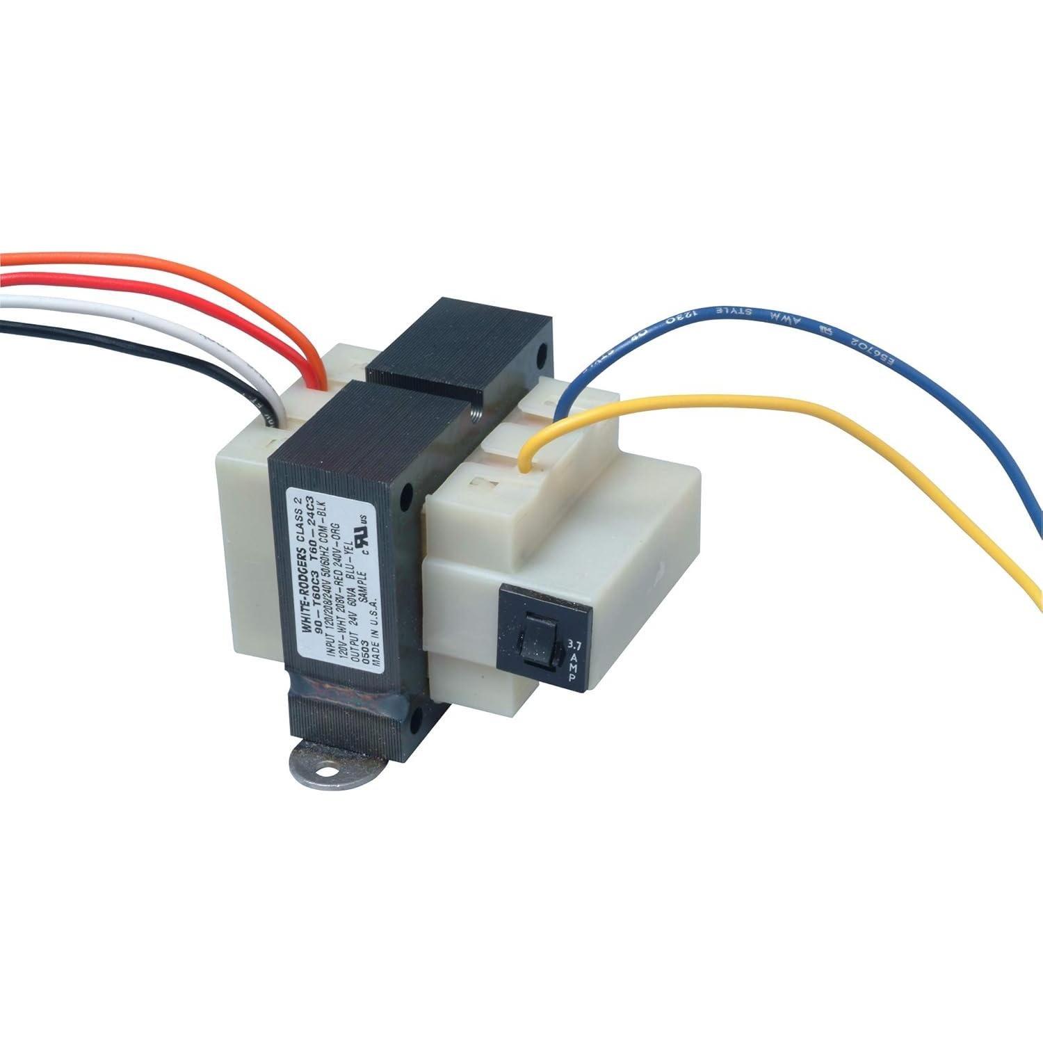 Transformador 24VAC 60VA White-Rodgers 90-T60C3 Montaje en Pie