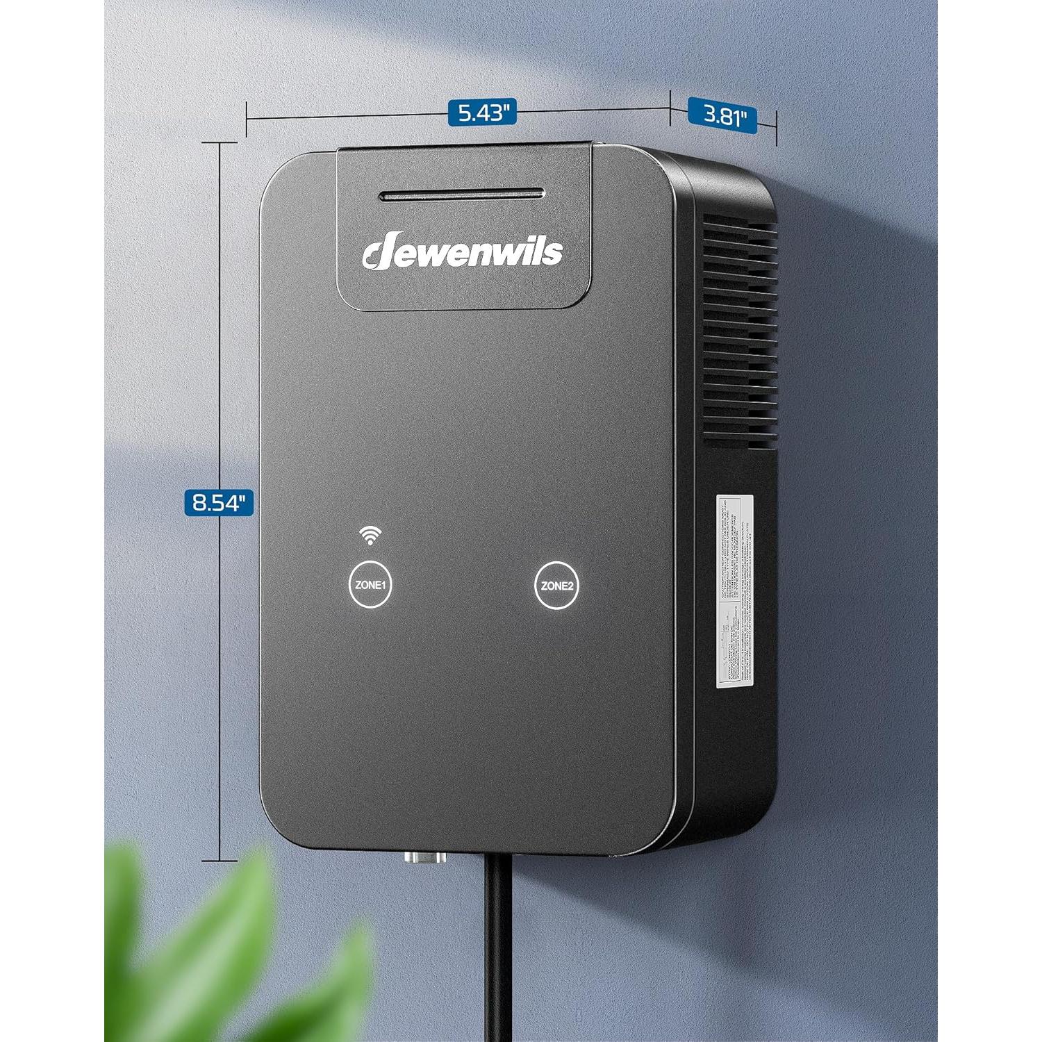 Transformador de Paisaje WiFi DEWENWILS 300W 2 Zonas 120V a 12V