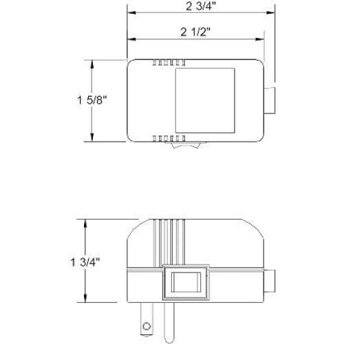 Transformador Electrónico WAC Lighting EN-1260-P-AR-BK 60W 12V Negro