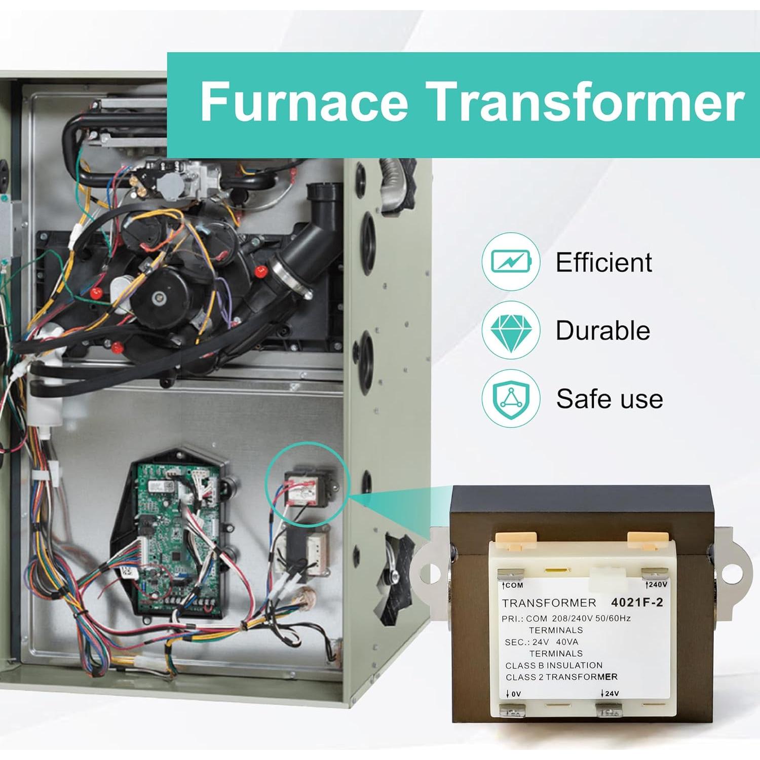 Transformador 24V Hipoilk para Hornos Luxaire York Coleman