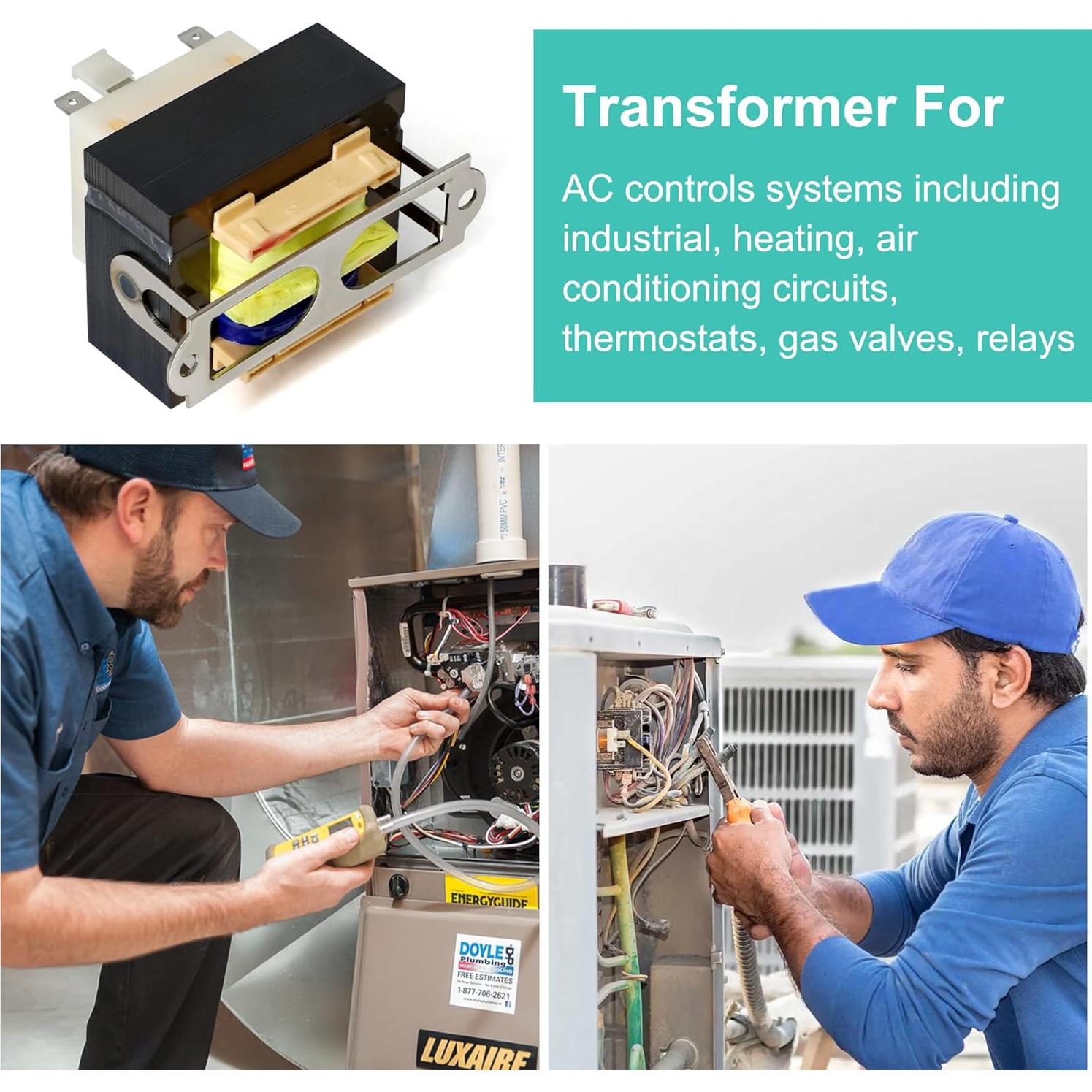 Transformador 24V Hipoilk para Hornos Luxaire York Coleman