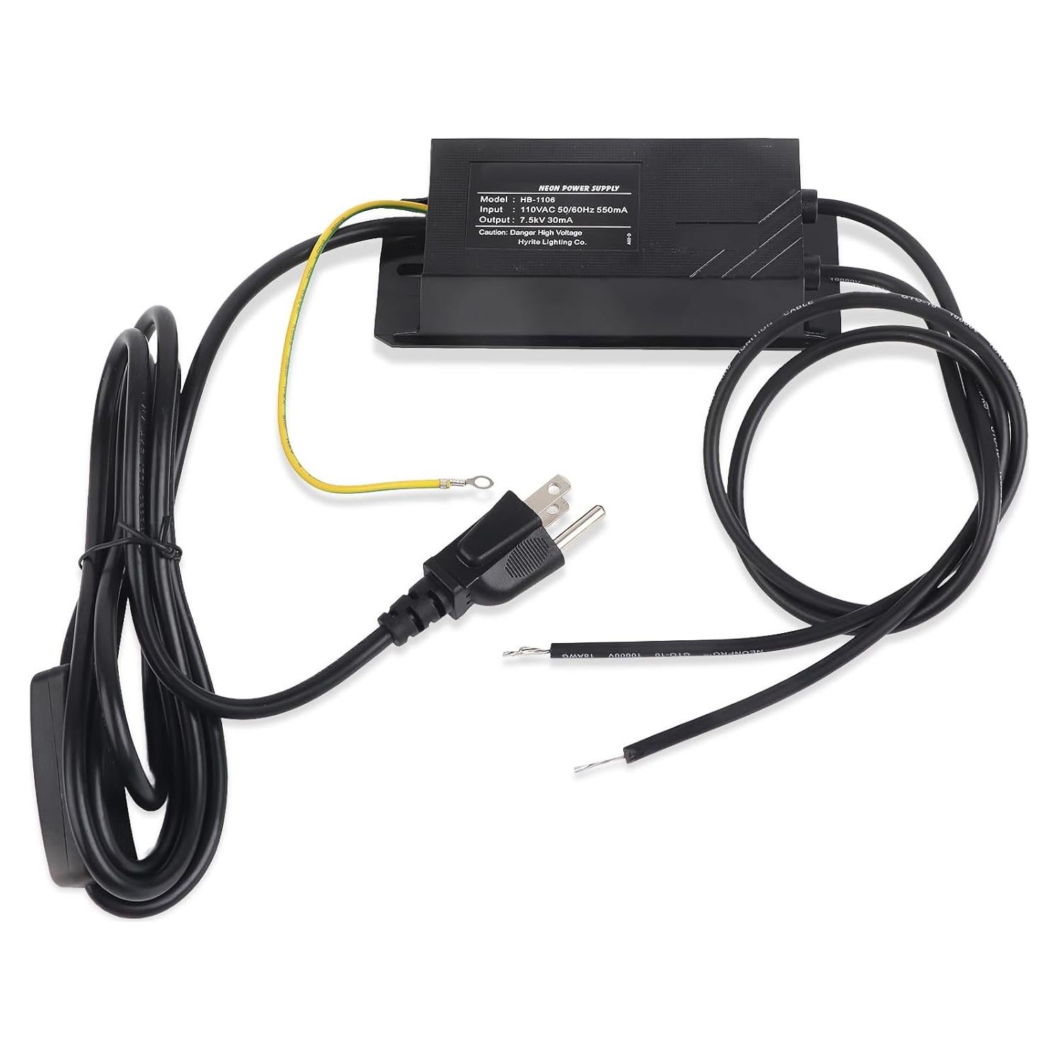 Transformador de Neón SALALIS 7.5KV 30mA para Interiores y Exteriores