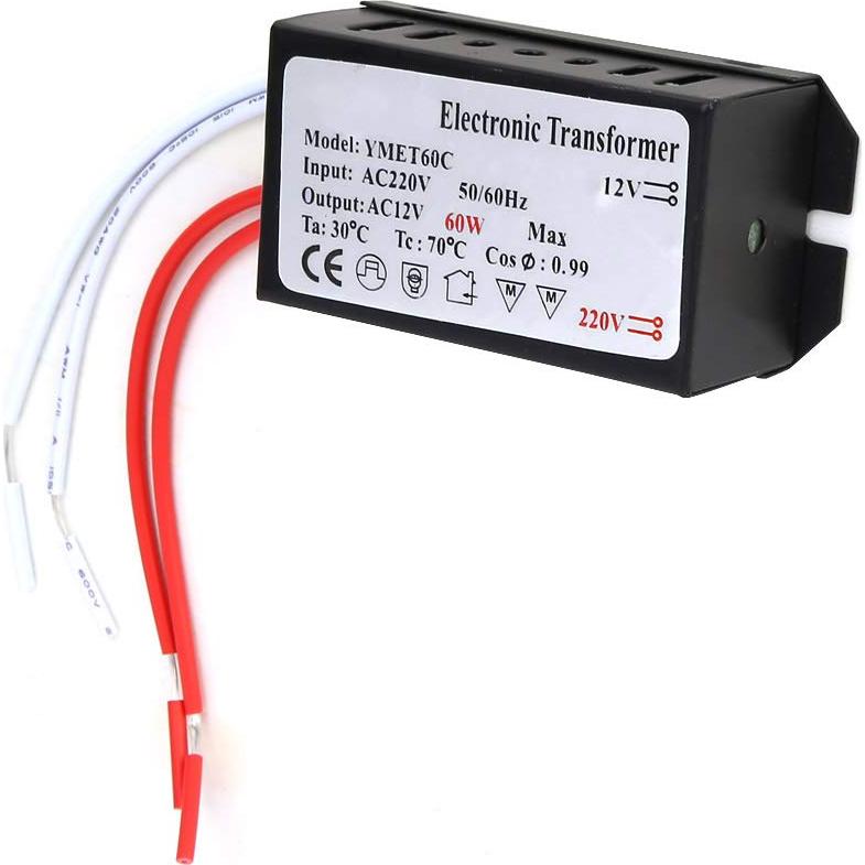 Transformador de Voltaje 220V a 12V 60W Walfront