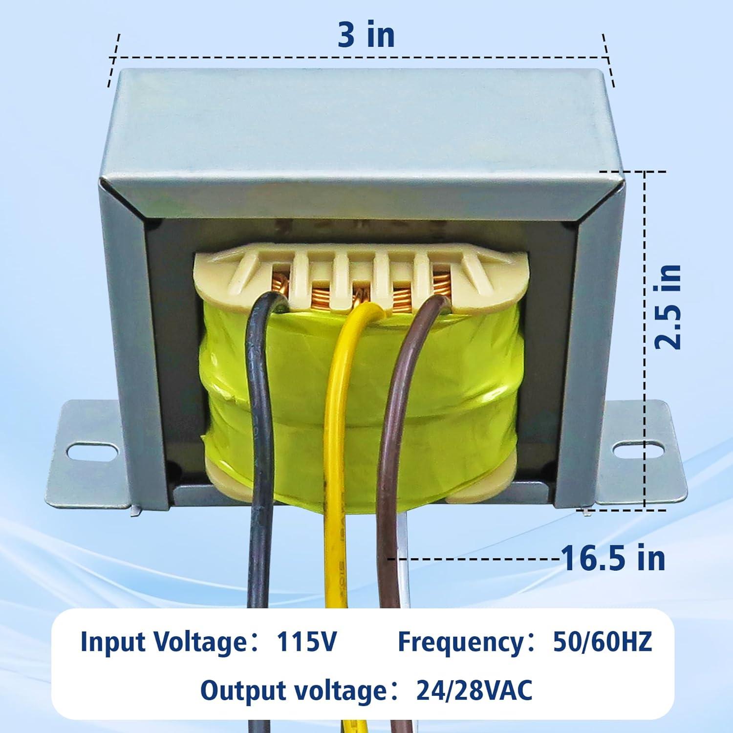 Transformador Doble Voltaje BIPIMIFI T2428100 24VAC/28VAC 100VA