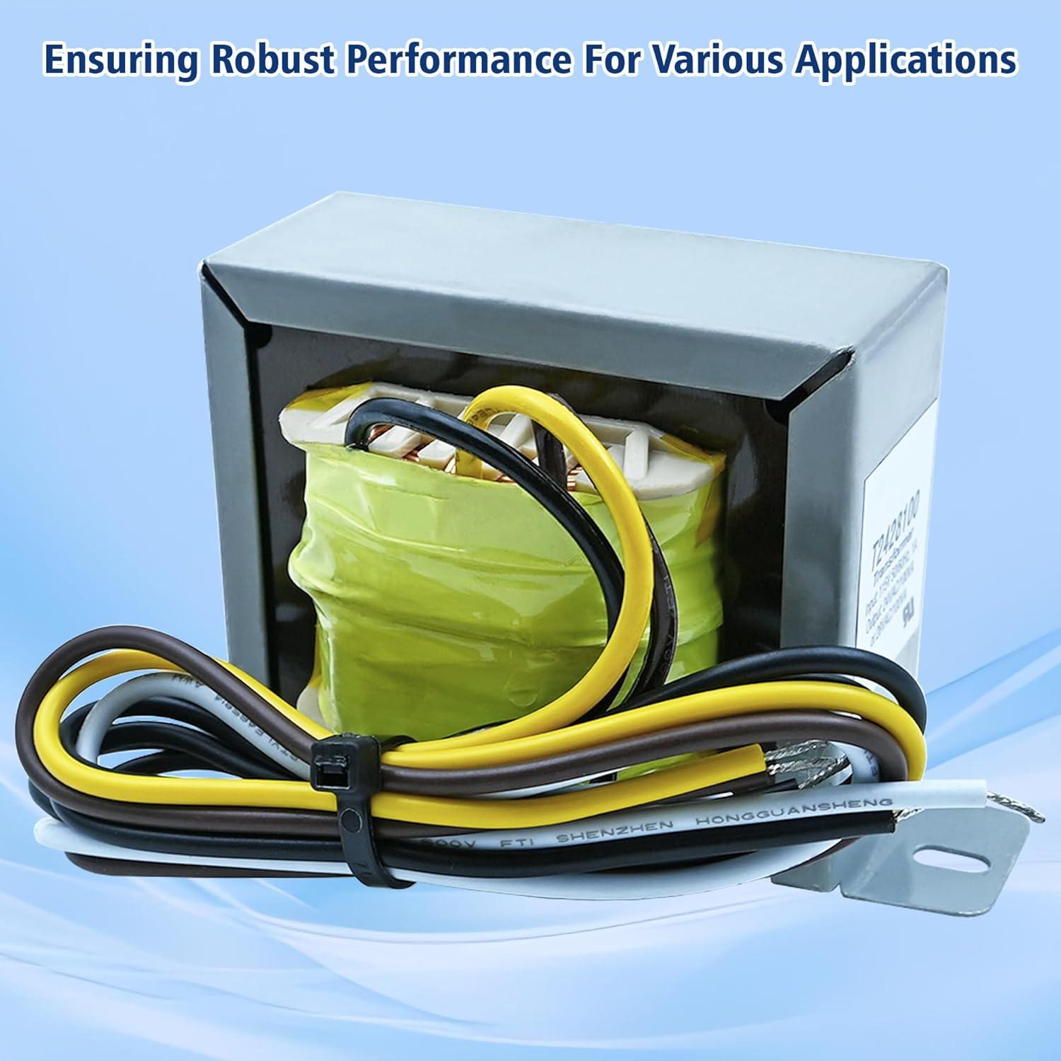 Transformador Doble Voltaje BIPIMIFI T2428100 24VAC/28VAC 100VA