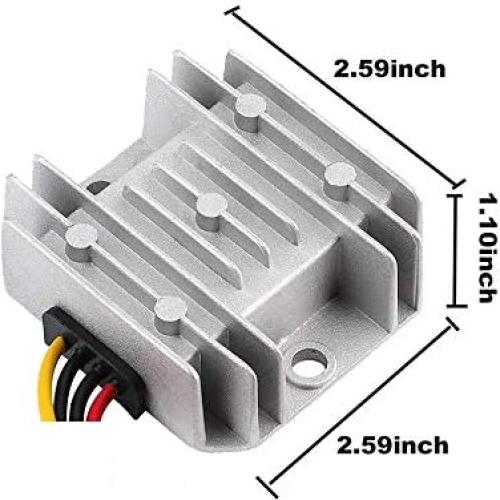 Convertidor de Voltaje DC NW 12V a 15V 3A 45W Impermeable