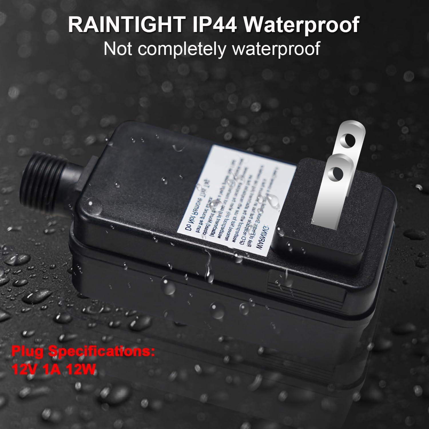 Adaptador de Alimentación 12V 1A Omika para LED y Jardín