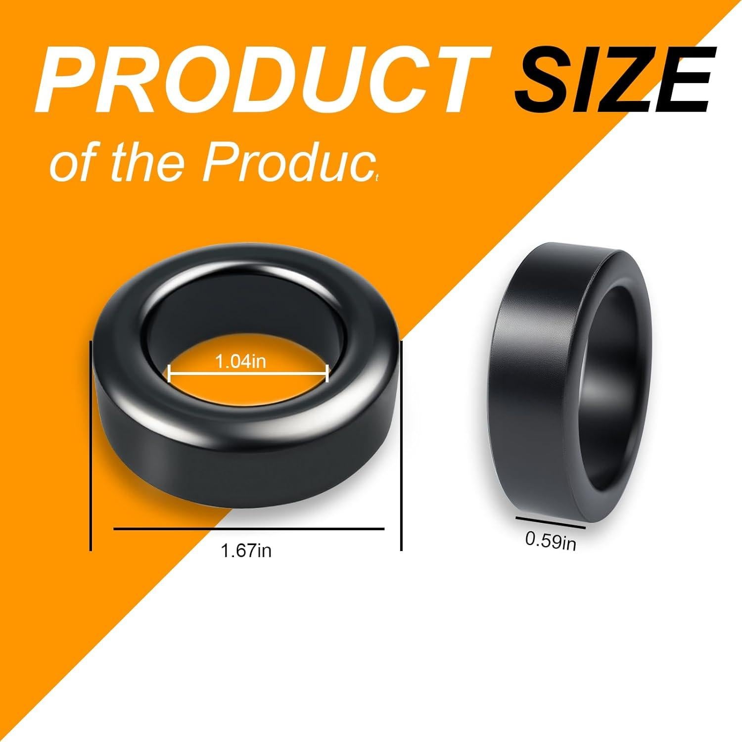 Núcleos Toroidales de Ferrita 8 Piezas 4.19x2.39x1.60cm EMI/RFI