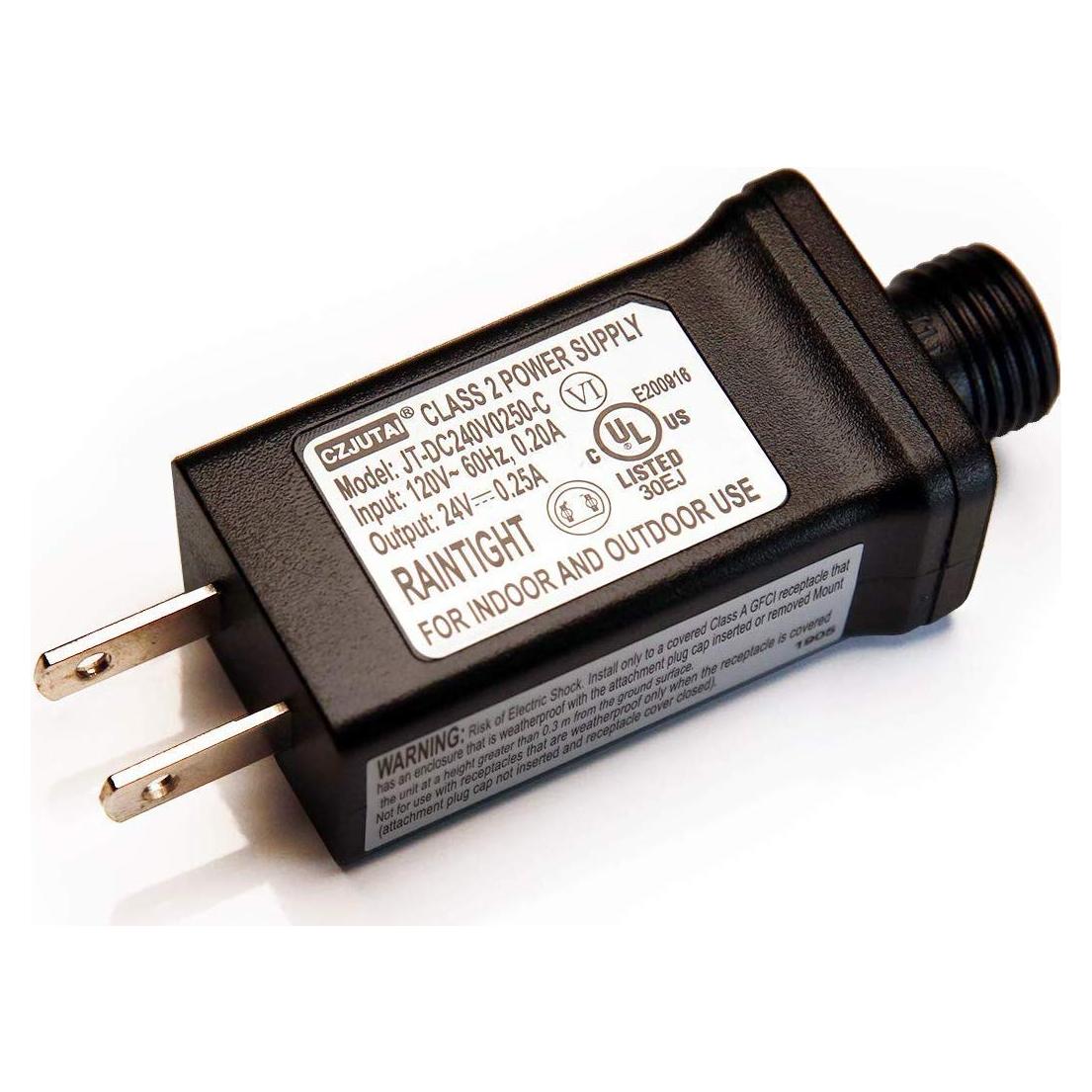 Adaptador de Luz LED 24V TYBEEU para Árbol de Navidad