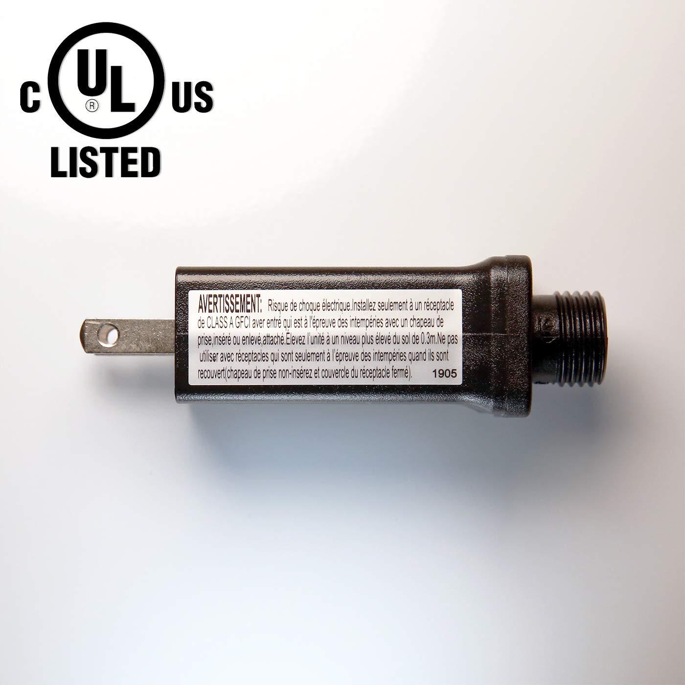 Adaptador de Luz LED 24V TYBEEU para Árbol de Navidad