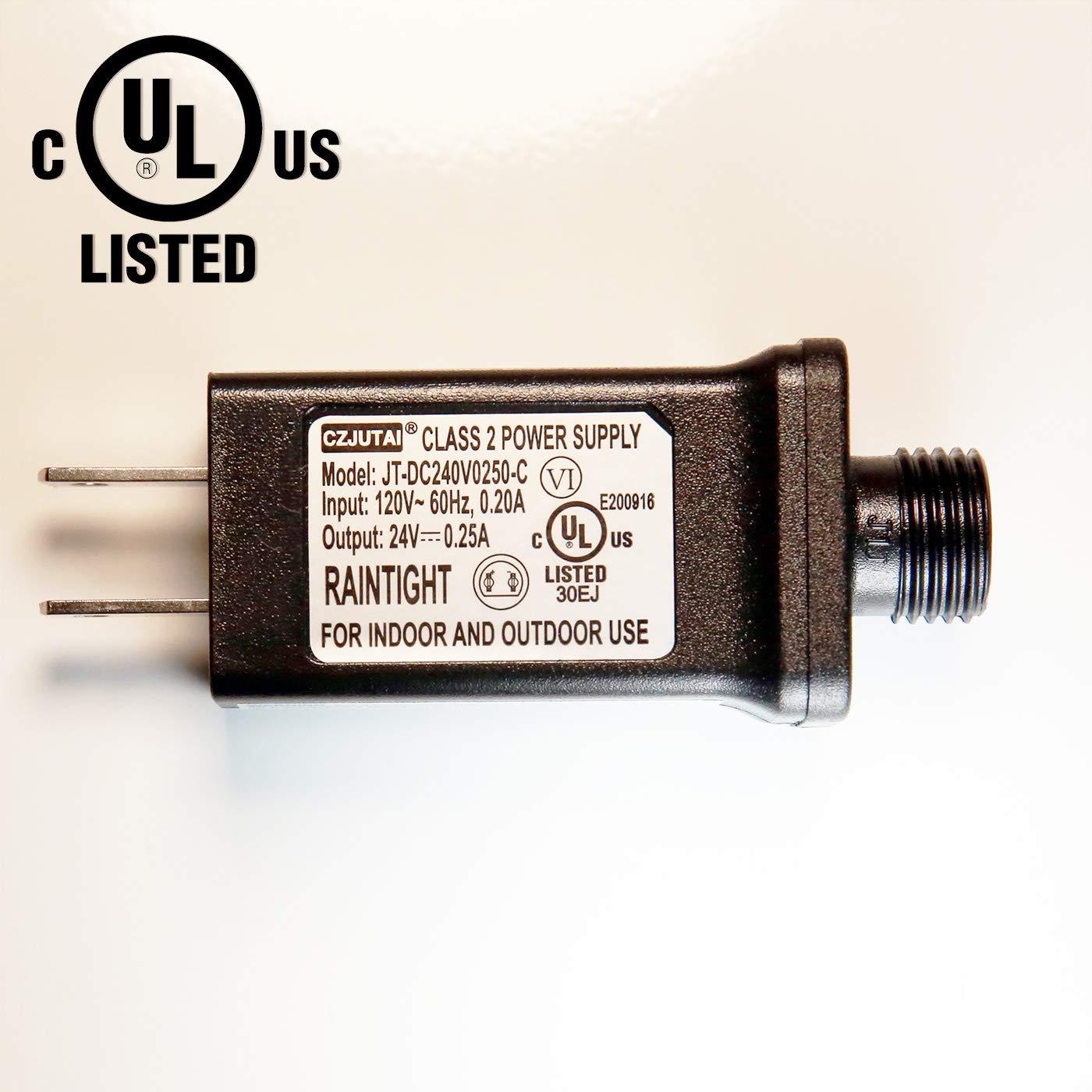 Adaptador de Luz LED 24V TYBEEU para Árbol de Navidad