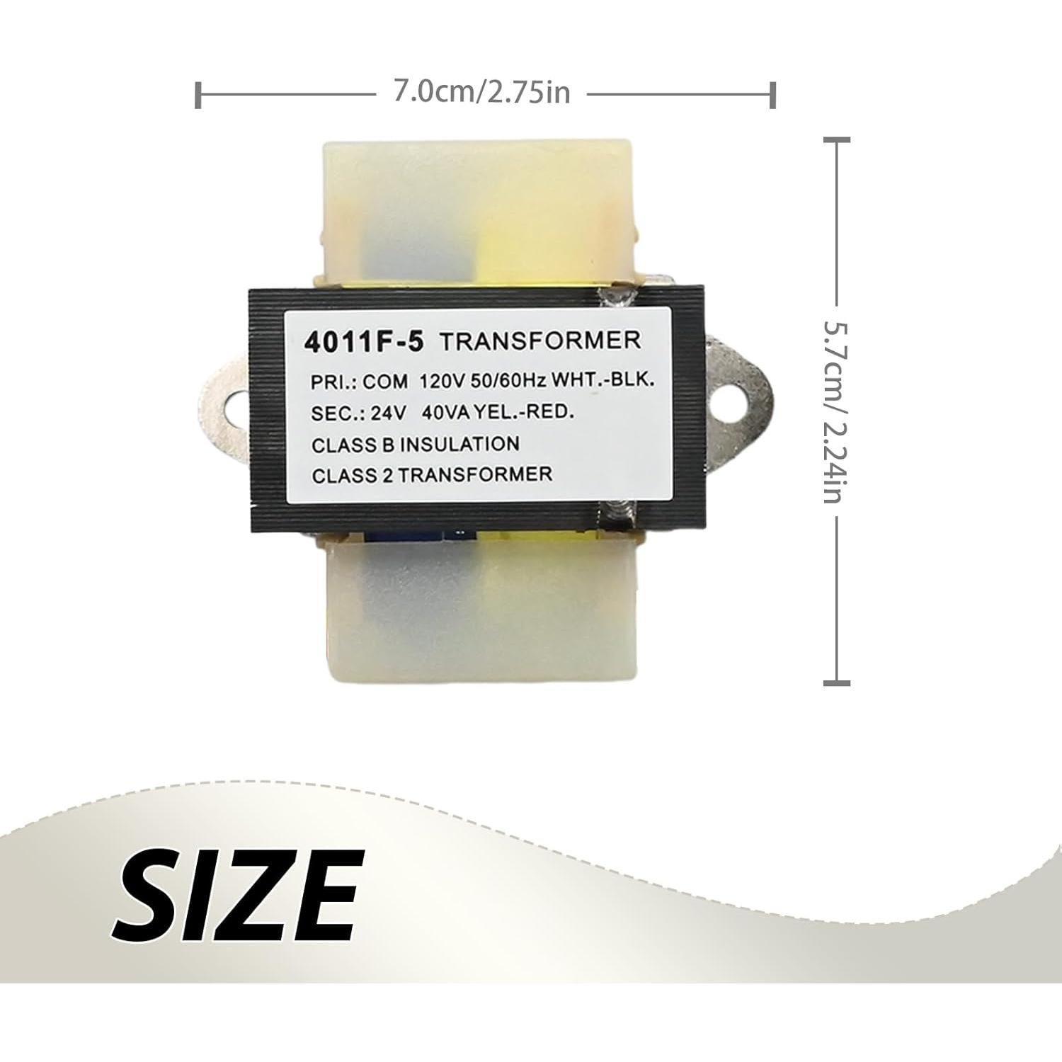 Transformador HVAC Zreneyfex 40 VA 120/24V Reemplazo Rheem