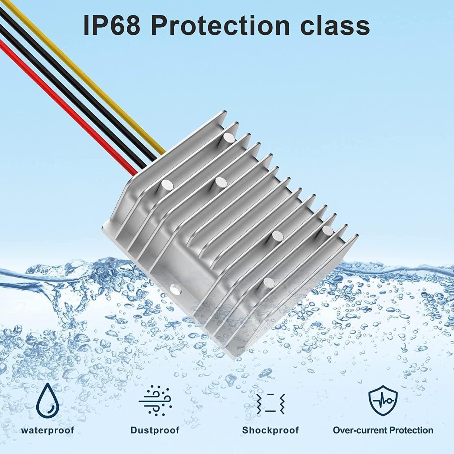 Regulador de Voltaje YAXIGE B20 36V/48V a 24V 20A 480W