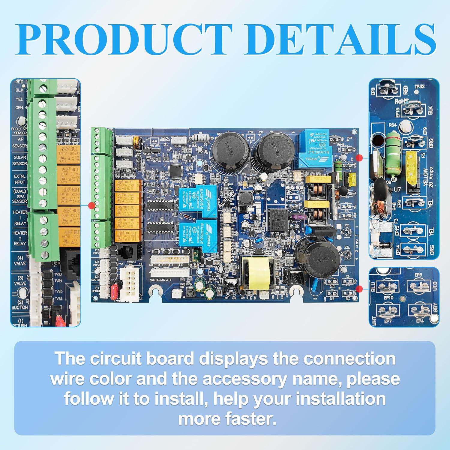Placa de Circuito Impreso GLX-PCB-PRO Hayward ProLogic