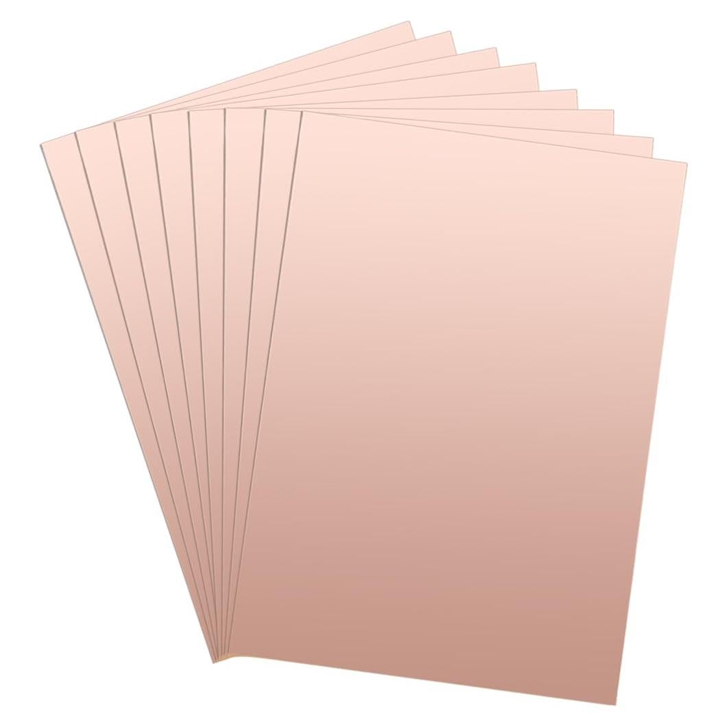 Placa PCB Doble Cara Laminada de Cobre uxcell 100x70mm 8pcs