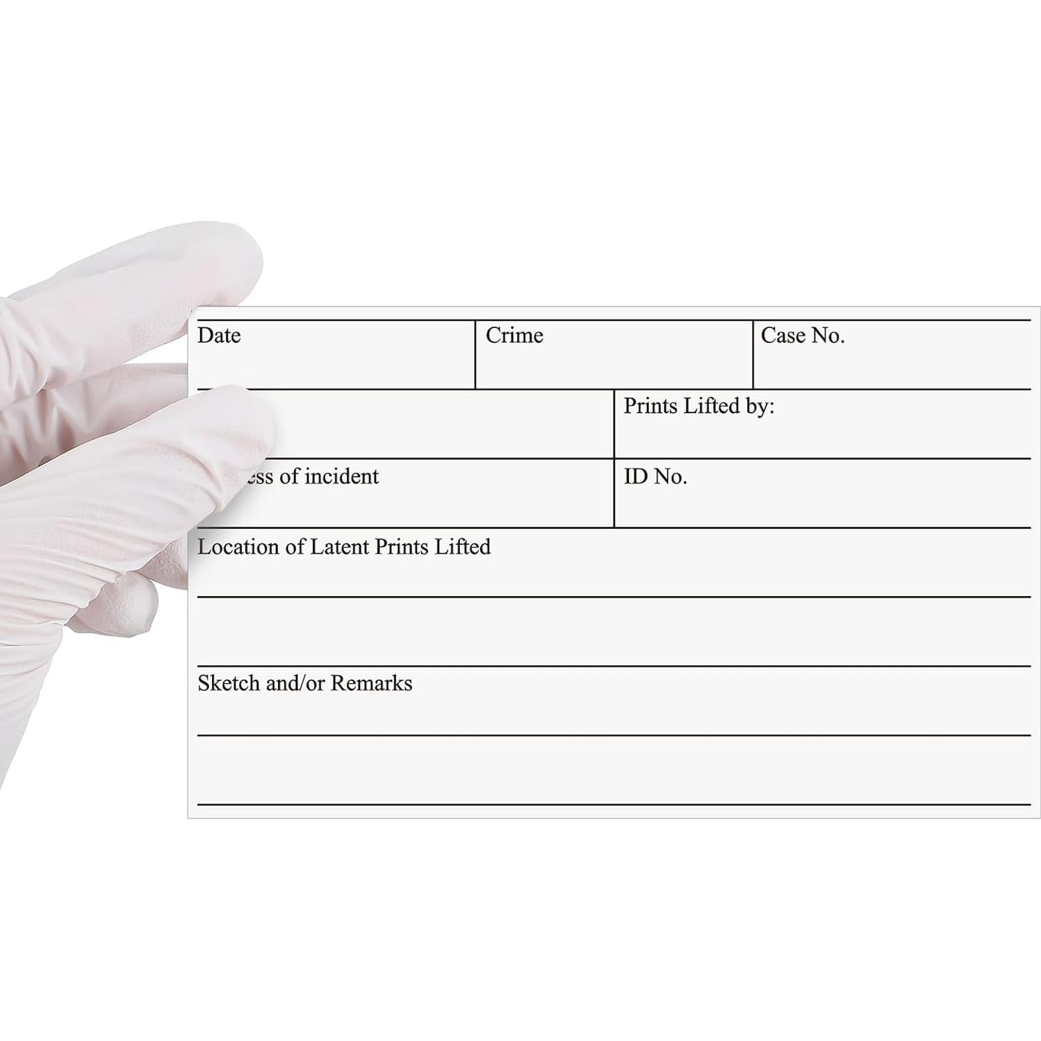 Kit Básico de Huellas Dactilares Leelosp con Polvo y Cepillo