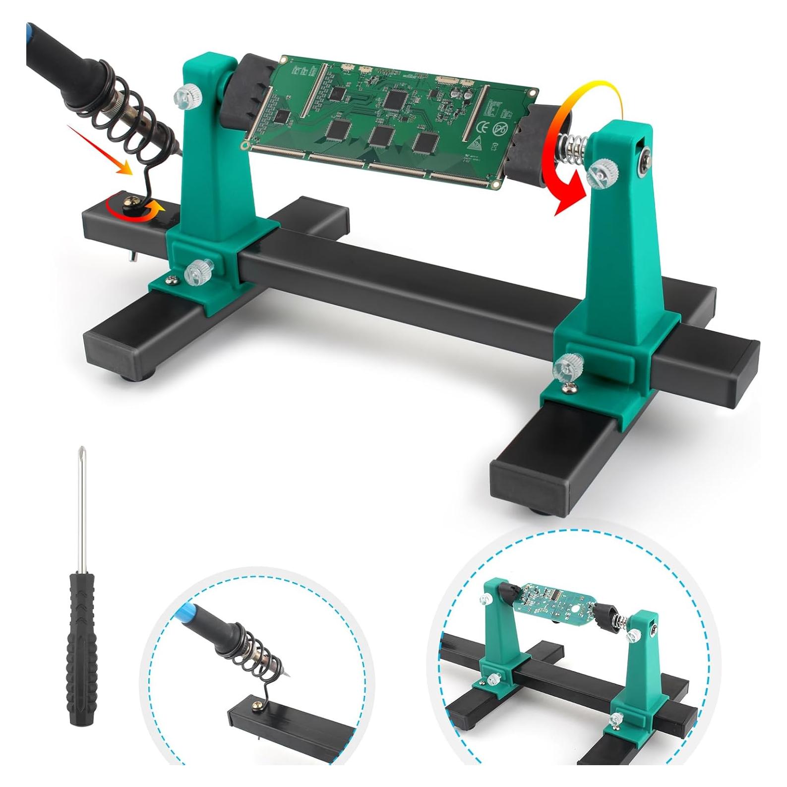 Soporte de PCB Ajustable Shen Zhen 0.64 kg 200mm Verde