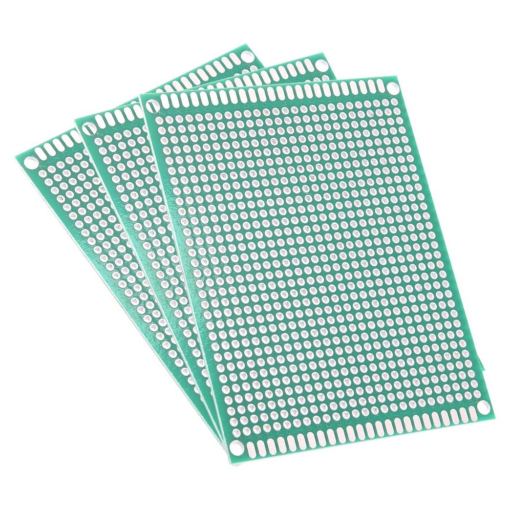 Placa PCB Doble Cara 7x9cm uxcell para Proyectos Electrónicos