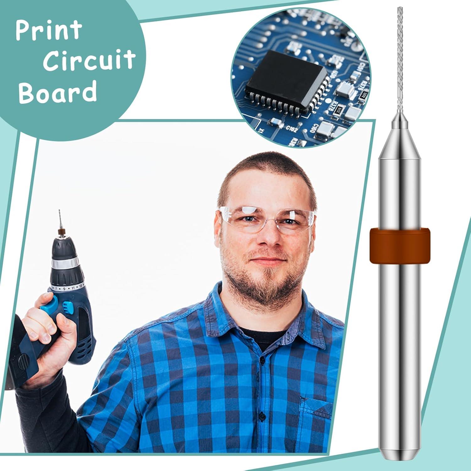 Juego de Brocas Micro Lothee 60 Pcs 0.1-3.0 mm Acero Tungsteno