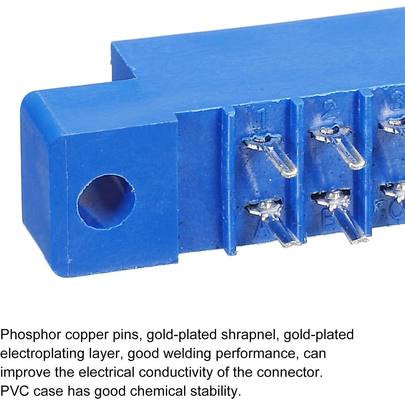 Conector de borde de tarjeta MECCANIXITY 24 Pines 3.96mm