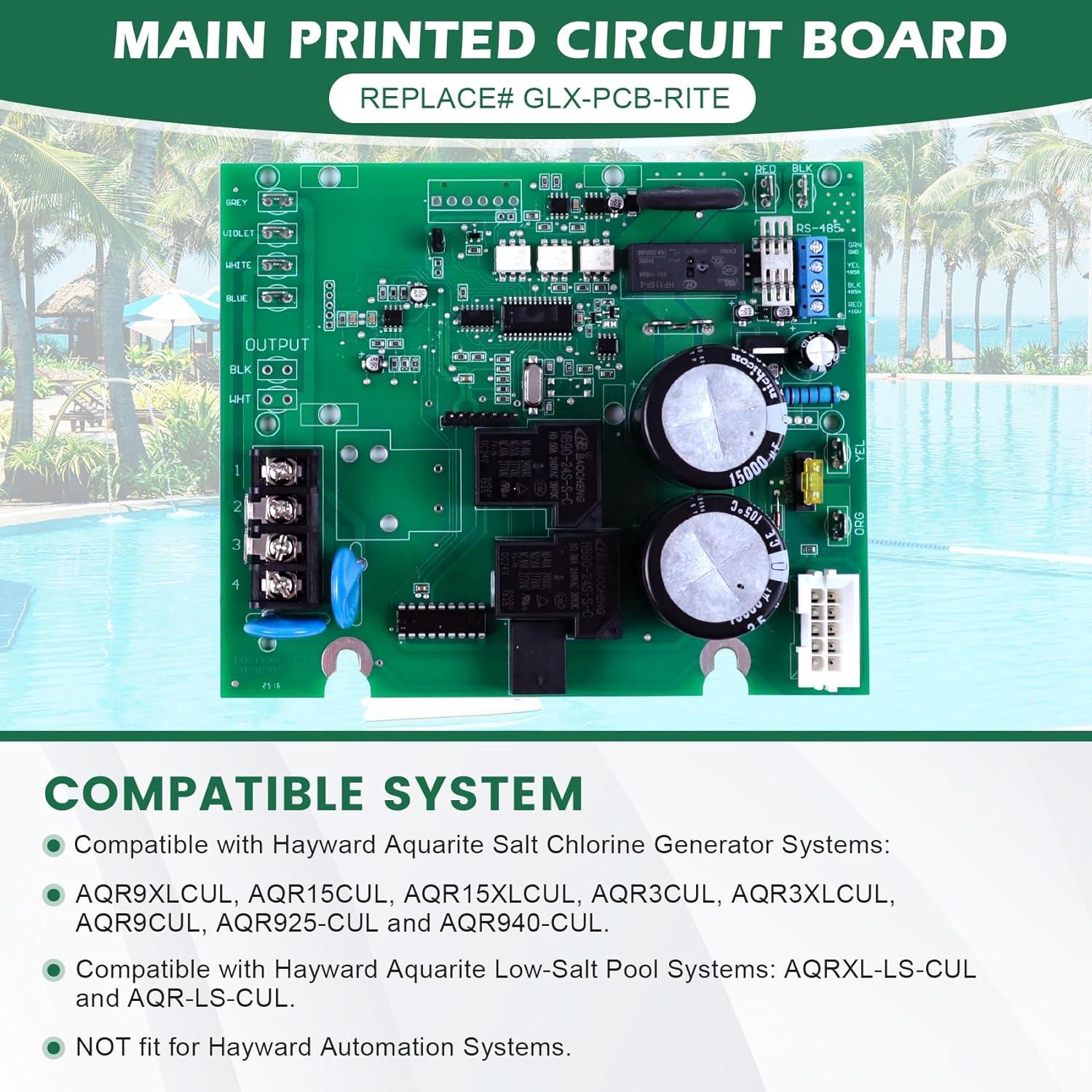 Placa de Circuito Impreso GLX-PCB-RITE para Generadores Hayward