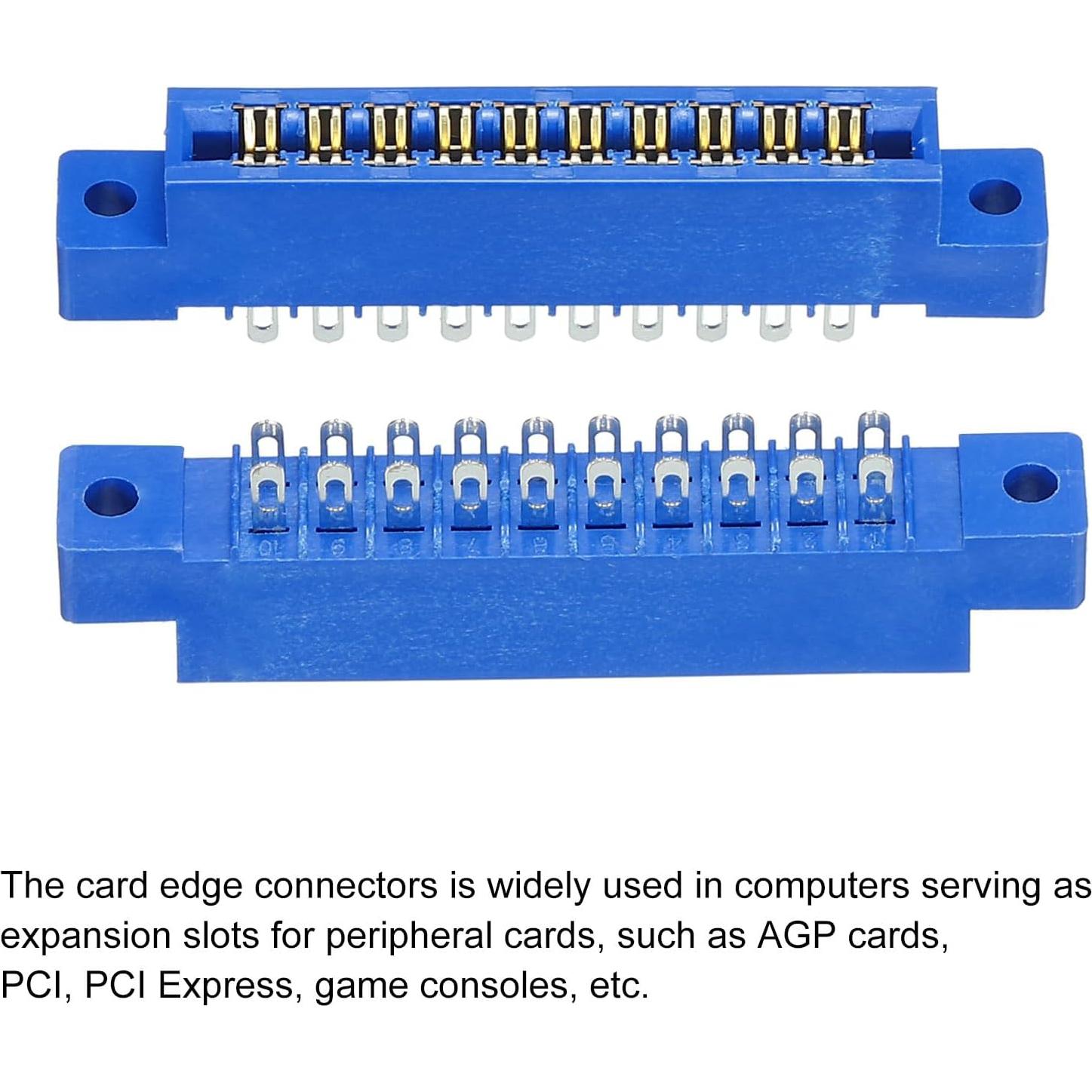 Conector de Borde de Tarjeta MECCANIXITY 20 Pines 3.96mm