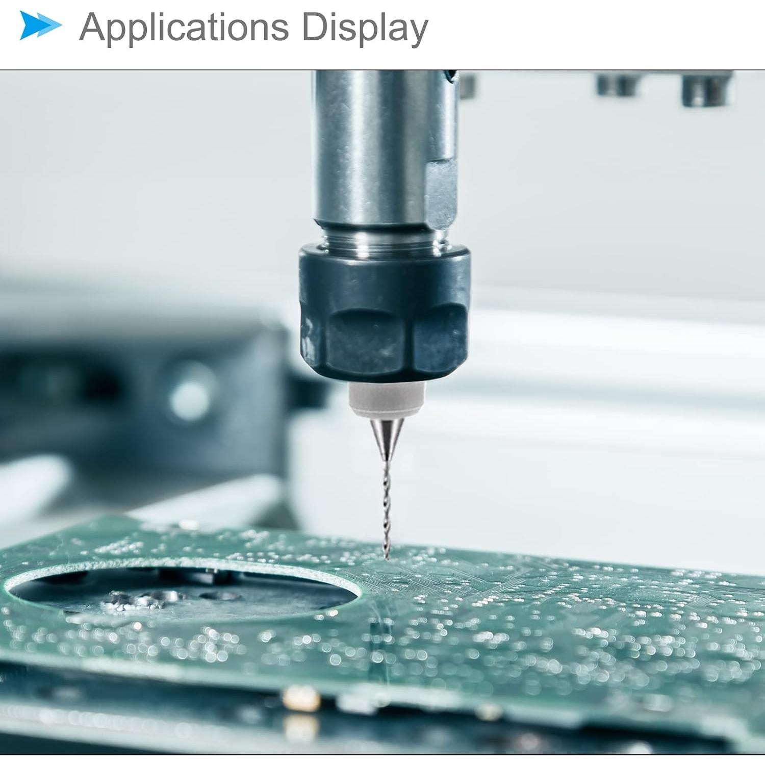 Micro Brocas PCB CoCud 0.6mm Carburo Tungsteno 10 Piezas