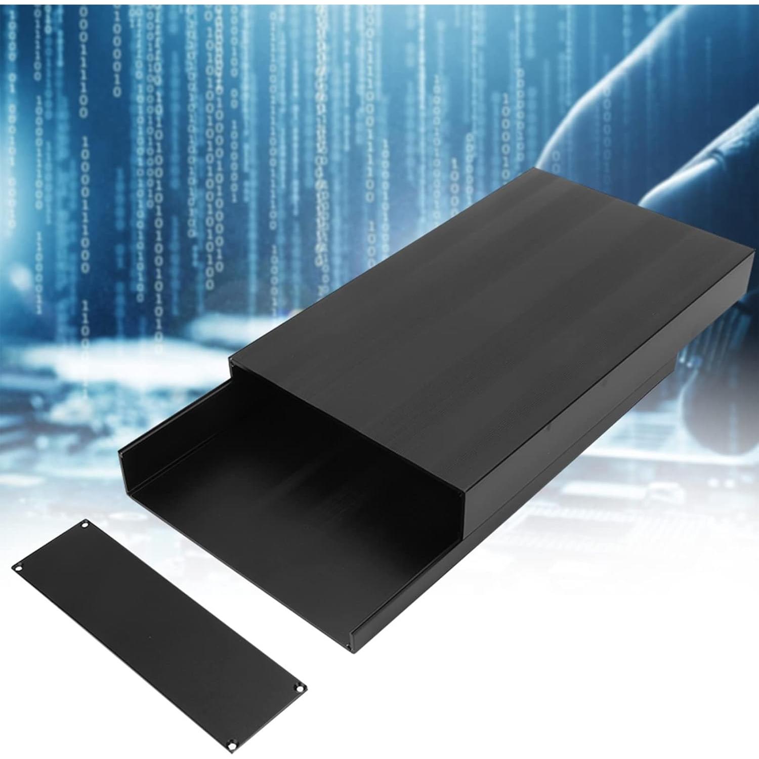 Caja de Proyecto Electrónico Jectse 50x178x300mm Aluminio