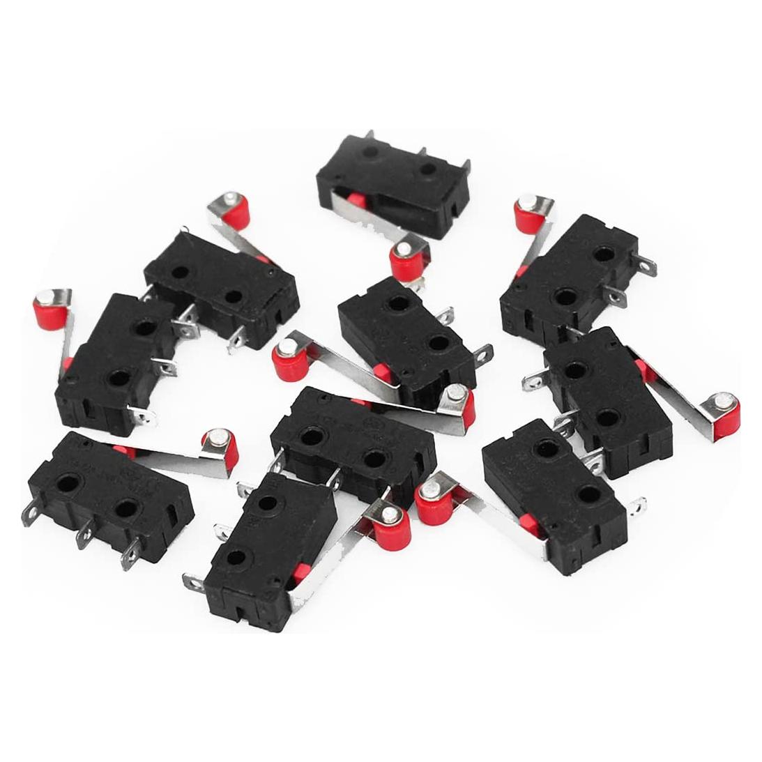 Interruptores de Límite Micro HiLetgo KW12-3 10 Pcs 250V 5A