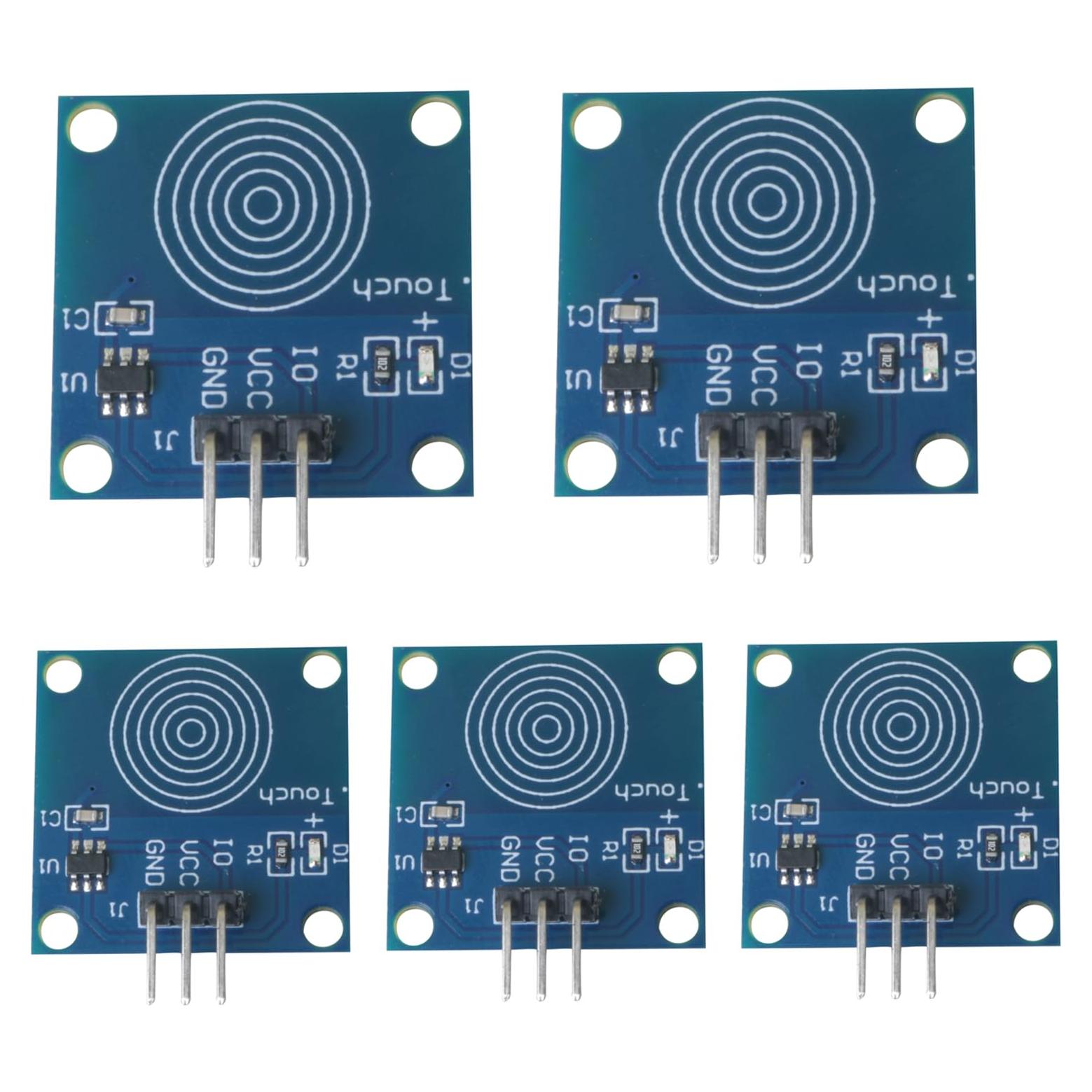 10 Módulos Sensor Táctil TTP223B SJZBIN 24mm 2-5.5V