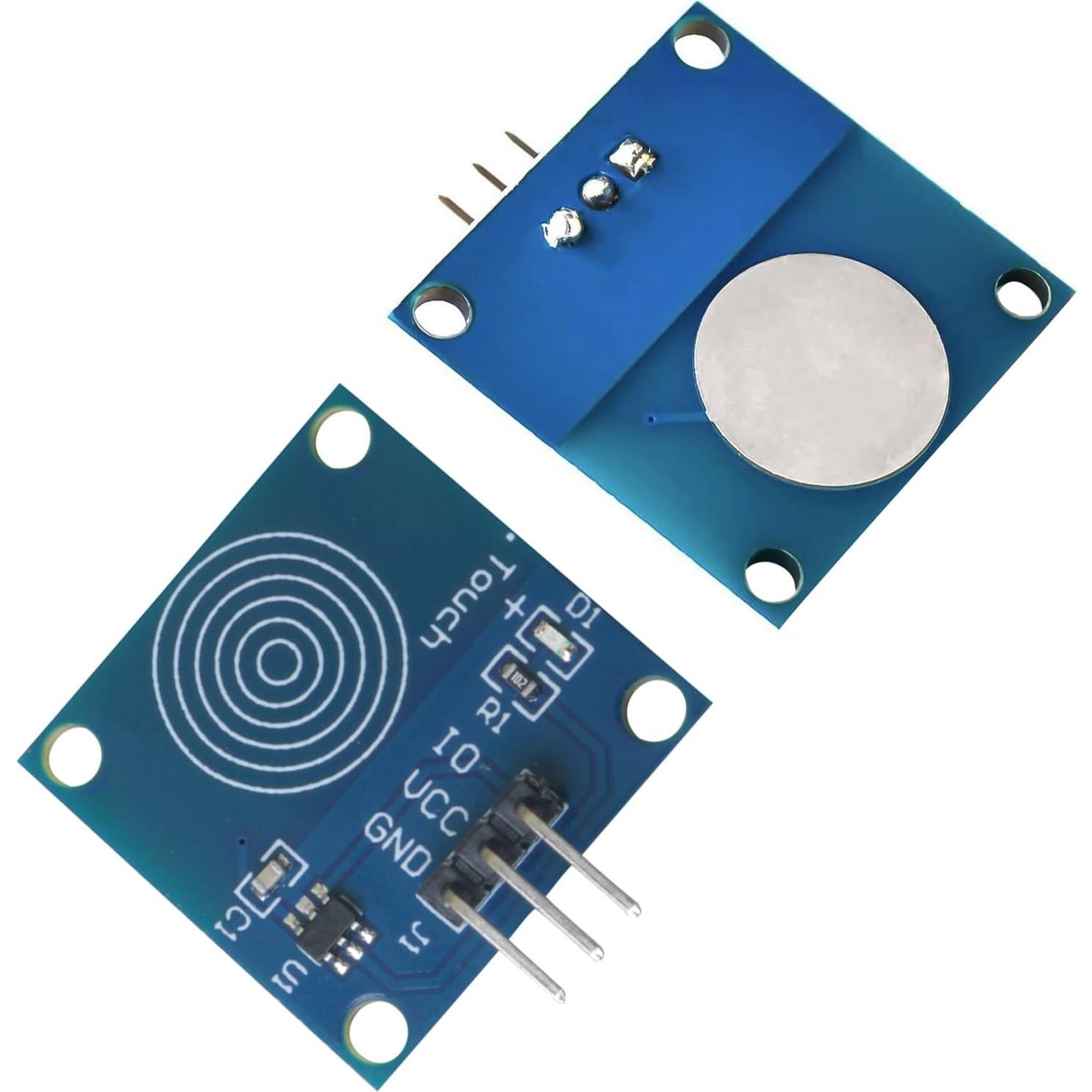 10 Módulos Sensor Táctil TTP223B SJZBIN 24mm 2-5.5V