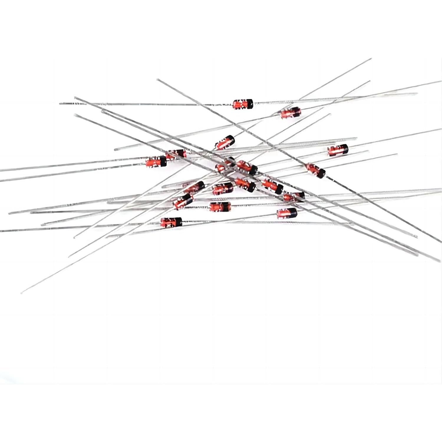 Diodos de Conmutación 1N4148 Auto-plaza 1000 Pcs 0.2A 100V