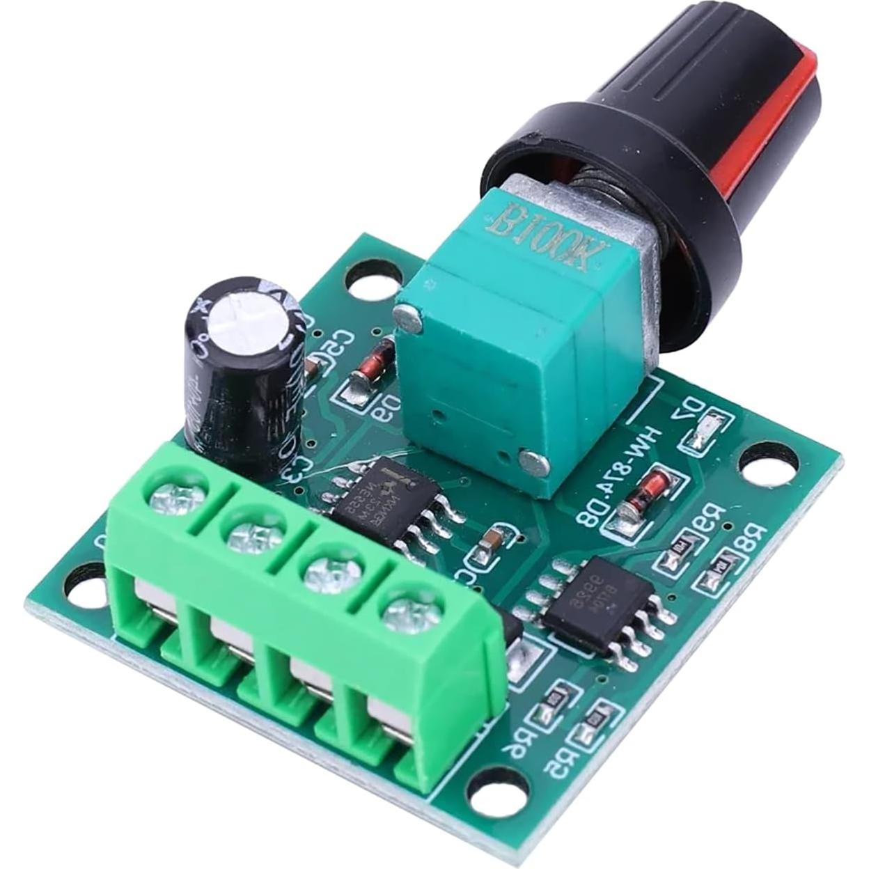 Controlador de Velocidad Motor CC PWM RLECS 1803BK 4 Pcs