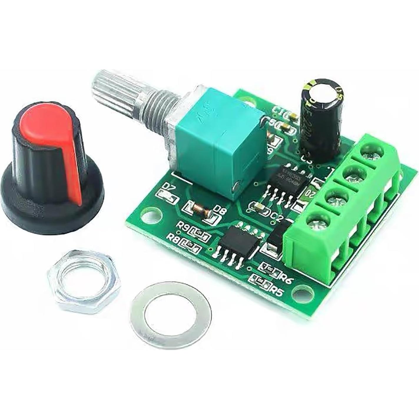 Controlador de Velocidad Motor CC PWM RLECS 1803BK 4 Pcs