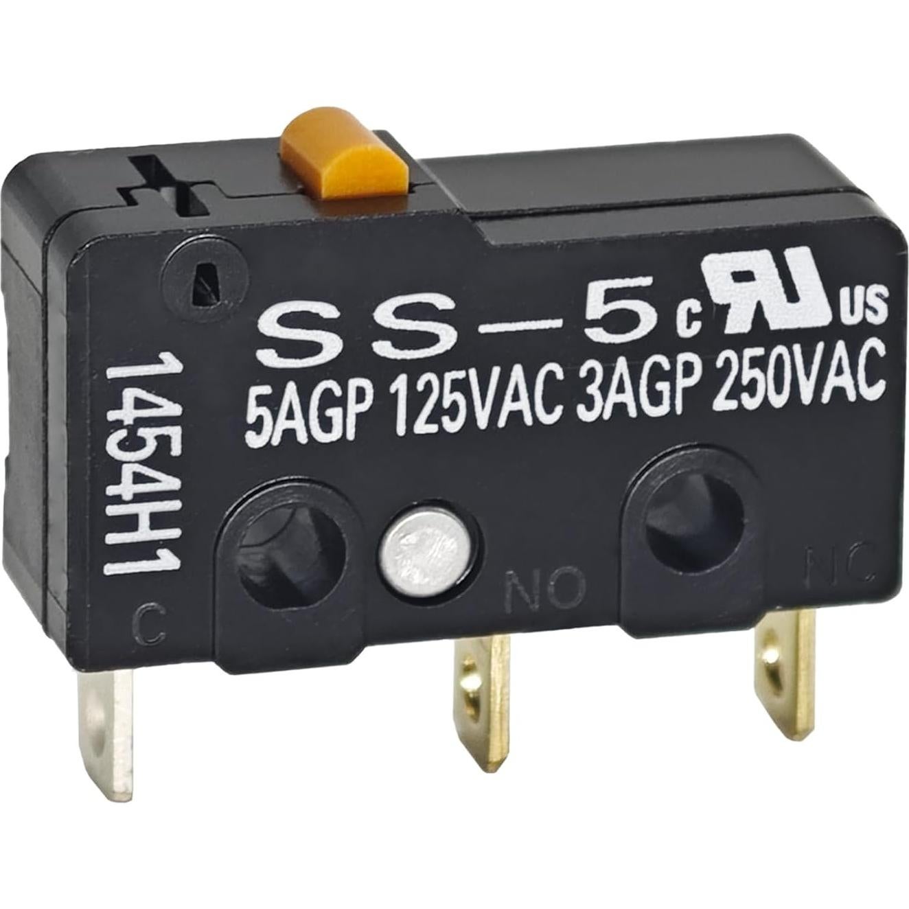 Micro Interruptor SS-5 Formiden - Paquete de 6, SPDT 5A 125VAC