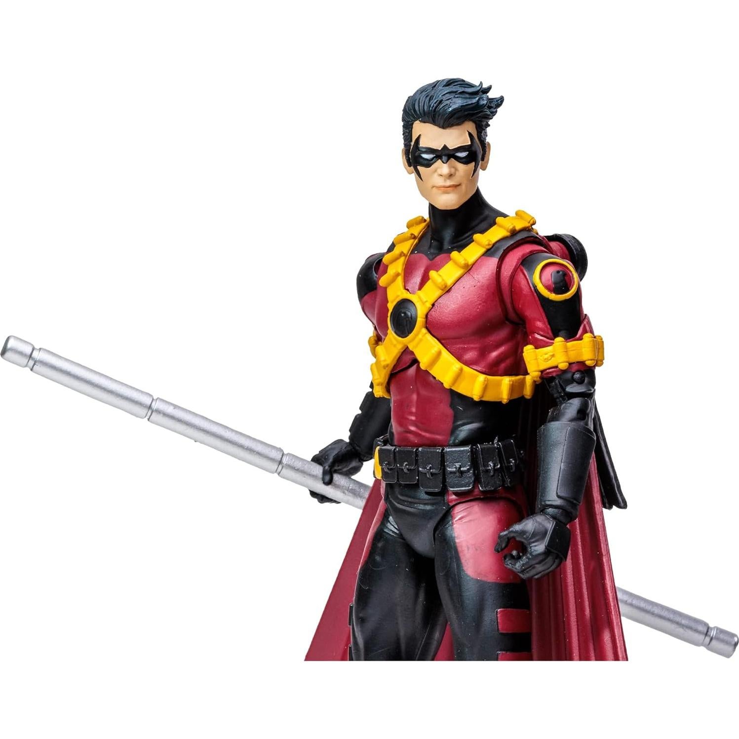 Figura de Acción McFarlane Toys Robin Rojo 18 cm con Accesorios