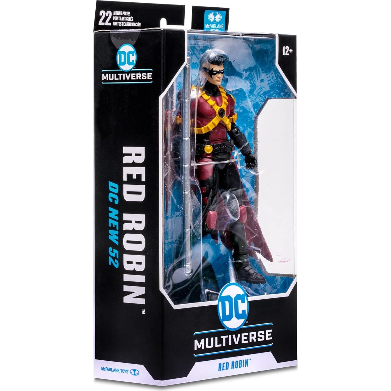 Figura de Acción McFarlane Toys Robin Rojo 18 cm con Accesorios