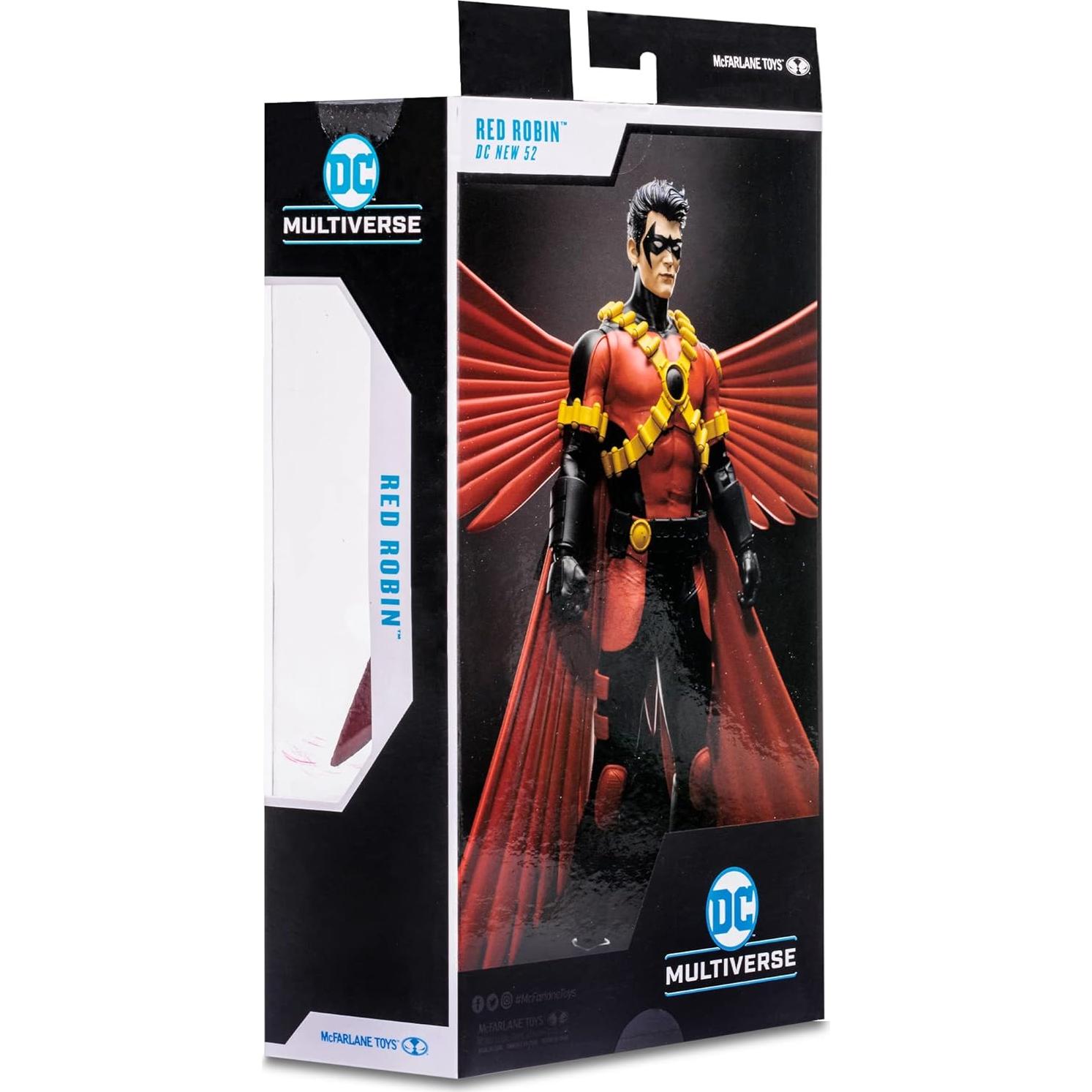 Figura de Acción McFarlane Toys Robin Rojo 18 cm con Accesorios