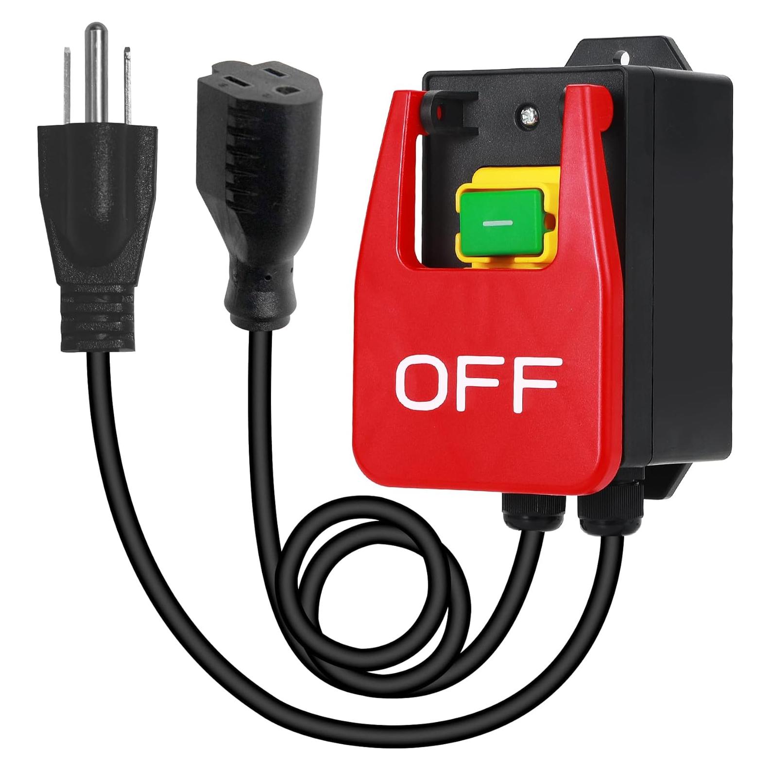 Interruptor de Parada de Emergencia BOSYTRO 120V 1 Vía IP55