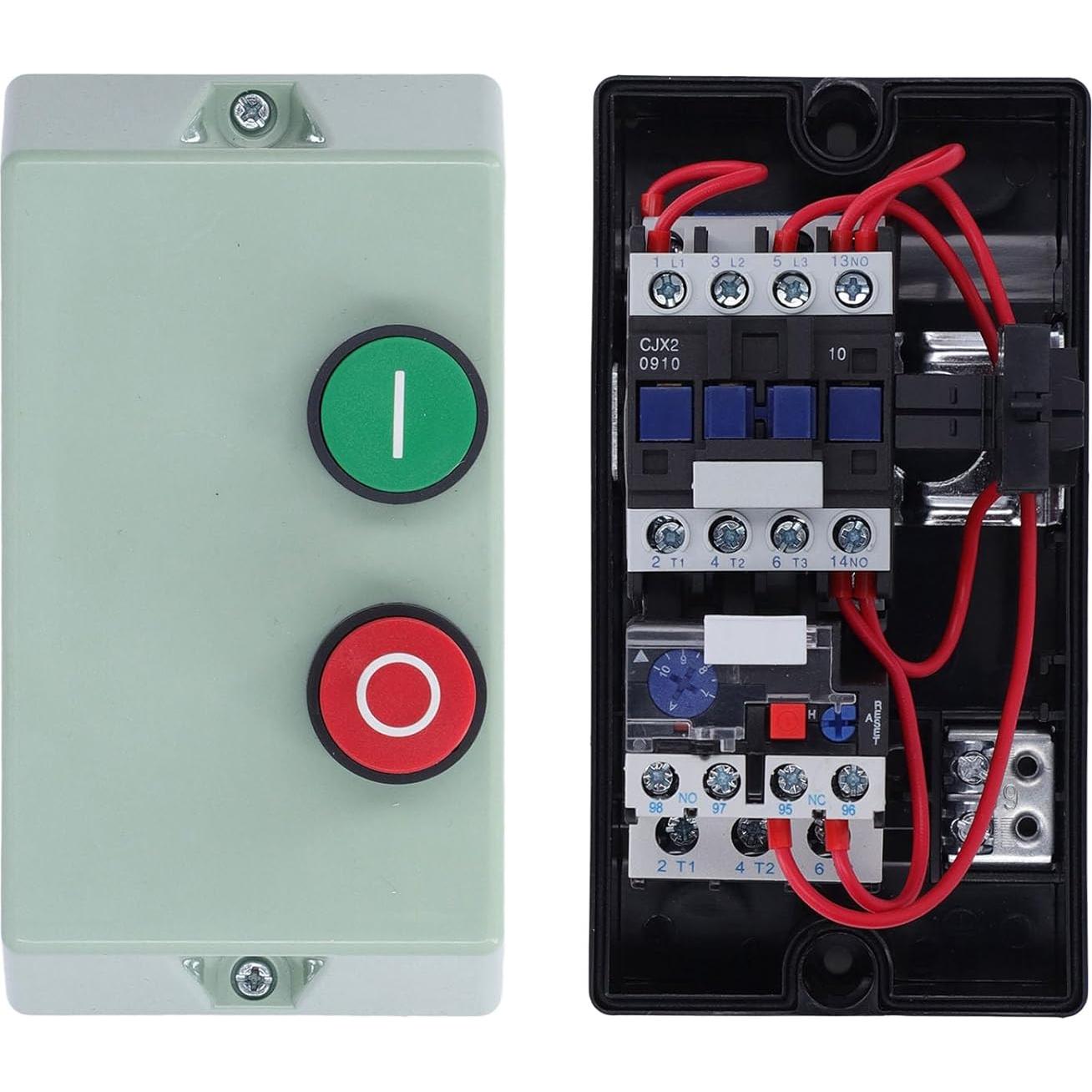 Arrancador Magnético de Motor Eléctrico Fayelume 220V 7-10A IP55