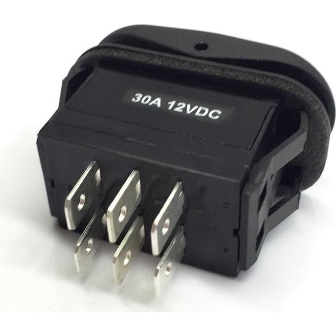 Interruptor a Prueba de Agua GAMA 30A DPDT 3 Posiciones