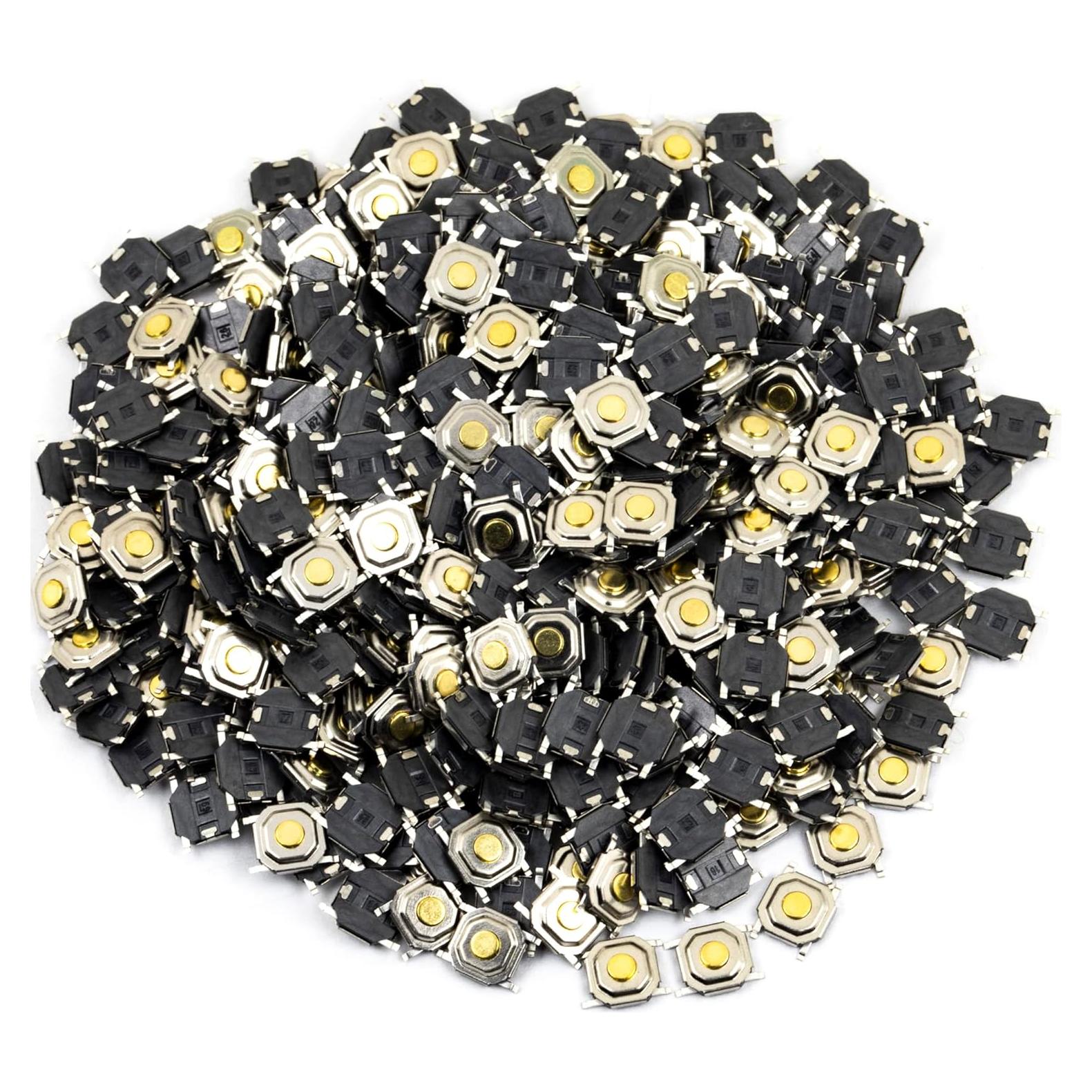 Interruptor Táctil SMD 4Pin 4x4mm y 5x5mm - 400pcs