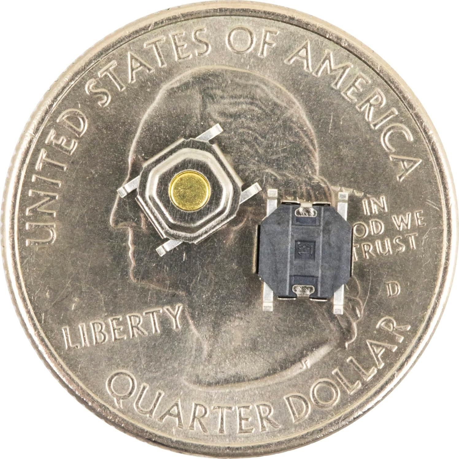 Interruptor Táctil SMD 4Pin 4x4mm y 5x5mm - 400pcs