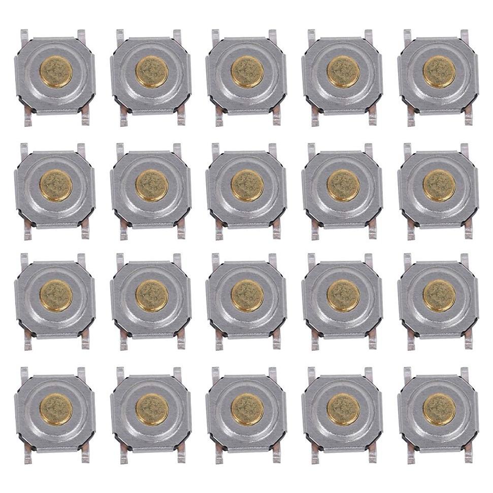 Interruptores de Botón Táctil ViaGasaFamido 200 Pcs 4x4x1.5mm