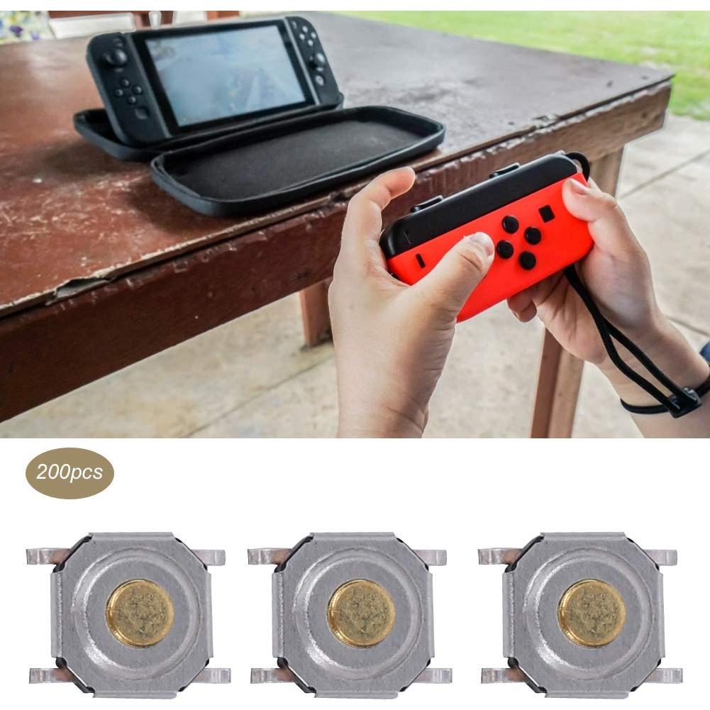 Interruptores de Botón Táctil ViaGasaFamido 200 Pcs 4x4x1.5mm