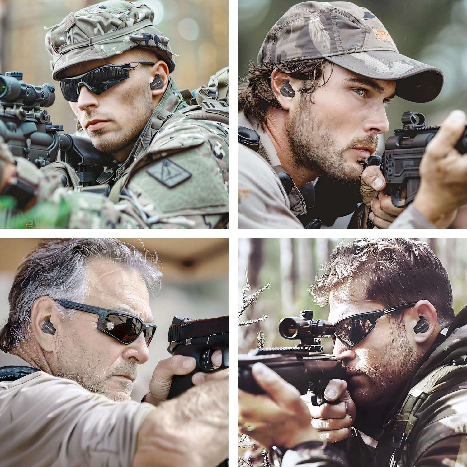 Tapones para Oídos GLORYFIRE GF-ES Reducción Ruido 26dB