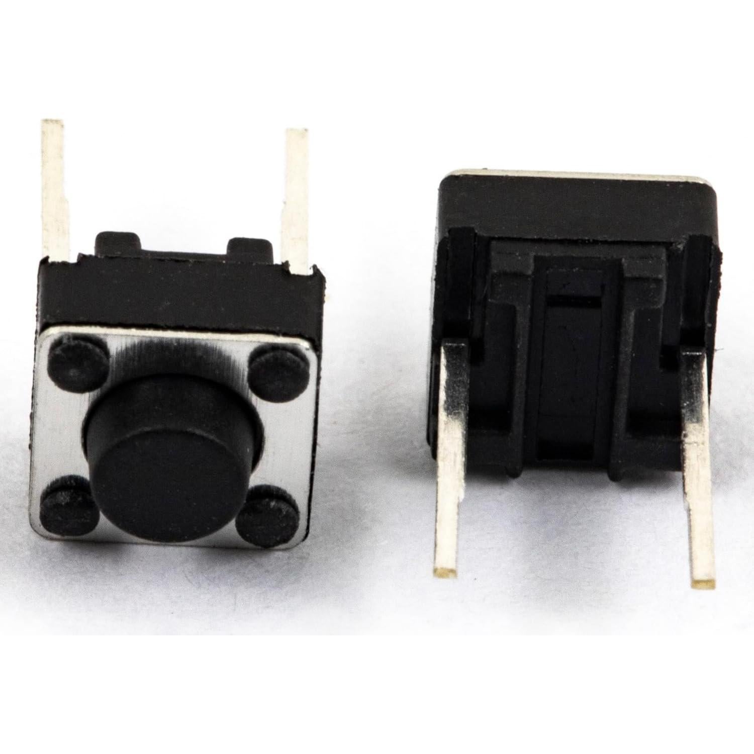 Interruptor Táctil DIP 2 Pin 6x6mm Naughtystarts - Paquete 100